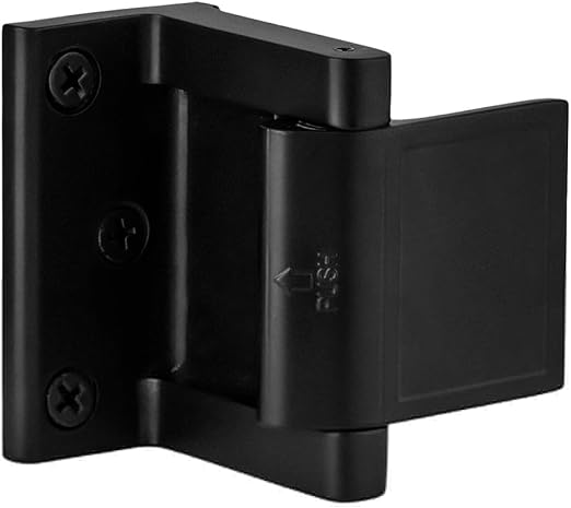 Zoegneer High Resistance Door Lock Reinforcer - Privacy Door Latch For Swinging Doors, Extra Strong Home Door Lock