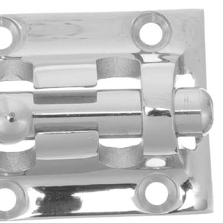 Veemoon Security Lock for Door Stainless Steel Bolt Latch Sliding Door Security Bar Gate Latch Multi-Functional Use