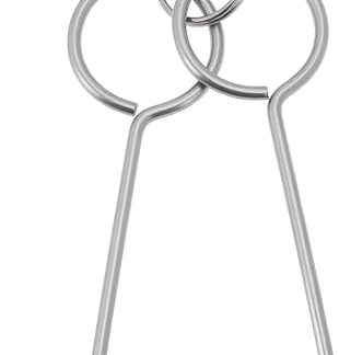 SG Store 2-Piece Lock Pick Set, Professional Opening Tool for Doors, 4.8mm & 6mm Key Teeth