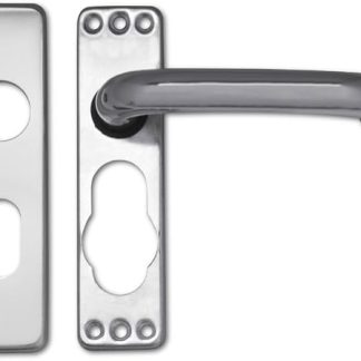 Asec Door furniture Lever Lock Oval