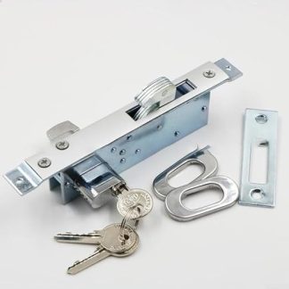 Kitchen Balcony Sliding Door Hook Lock With Keys Set, Sliding Door Hook Lock Indoor Hardware Set, For Kitchen Balcony Sliding Doors, Indoor Doors