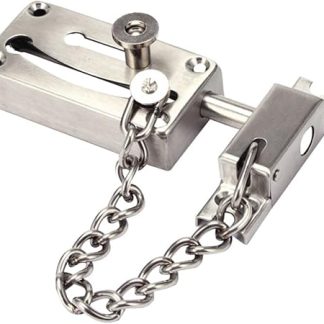 DOITOOL Practical Door Lock Chain Extruded Chain Door Lock Security Door Chain Guard Latch Lock for Businesses