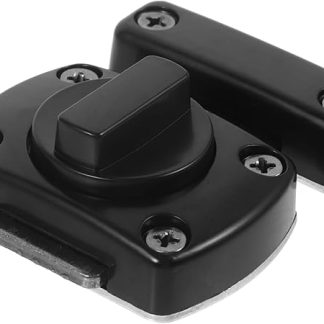 Veemoon French Door Lock Latch Slide Bolt Attic Door Latch Bathroom Stall Security Bolt Home Security
