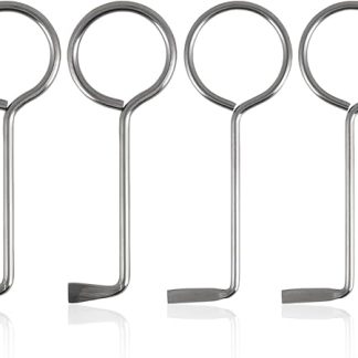 4 Pieces of Lock Picking Tools, Stainless Steel Door Lock Opening Wrench Tool, Lock Picking Set, Small Door Lock Opener, Convenient Door Opener Tool