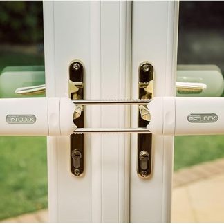 Heavy Duty French Double Door Security Bolt Home Lock As Seen On TV