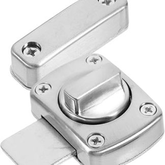 ANDRESLAD Sliding Furniture Gate Latch Bolt Easy Install Sturdy Secure Door Lock
