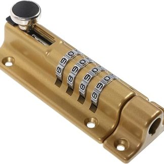 Veemoon Password Lock Combination Latch for Gate Security Outdoor Use Rust-Resistant Material for Wooden Fence and Barn Door Latches