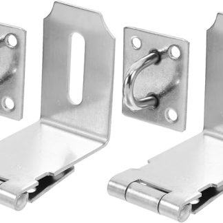 DIYEAH 2sets Heavy Duty Cabinet Locks Theft Latch for Door Security Door Lock Without Drilling
