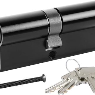 DIDA® 70mm Euro Barrel UPVC Door Lock with 3 Keys High Security Nickel Cylinder