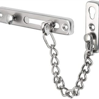 ZXM Fashionable Stainless Steel Durable Anti-theft Chain Lock Metal Household Door Chain Home Hotel Door Bolt Safety Chain
