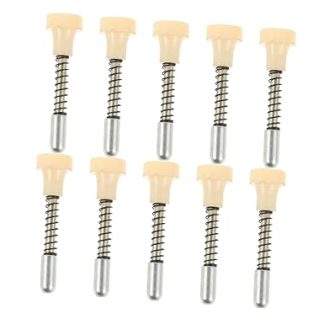 Vaguelly 10pcs Spring Latch Pin Heavy Duty Gate Latch Loft Hatch Lock Door Pins Door Hardware Spring Hardware