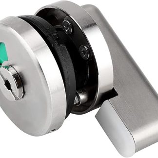 Toilet Cubicle Lock, Zinc Alloy Door Lock Vacant Engaged Privacy Indicator Lock for Toilet Restroom Bathroom