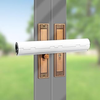 Patio Door Security Lock,High Security French Door Security Lock, Professional Patio Door Locks,Door Safety Locks Door Security Bar for French Double Doors Conservatory Doors (Without Alarm)