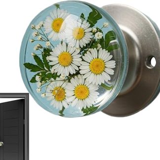 Door Locks for Bedrooms | Decorative Door Handle | Interior Decorative Privacy Doorknob Vintage for Toilet Bathroom Home Closet Modern Classic Bedrooms