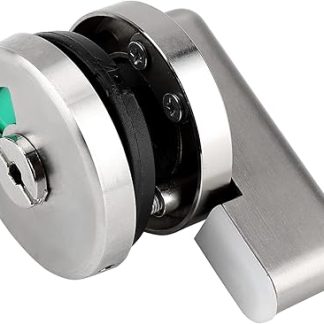 Zinc Alloy Toilet Door Lock with Vacant/Engaged Privacy Indicator for Toilet Restroom Bathroom, Doors Locks Bolt & Bathroom Door Lock for Public Restrooms, Commercial Use