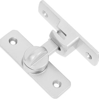 Artibetter Heavy Duty Shed Door Latch and Sliding Barn Door Lock Aluminum Alloy Barrel Bolt Latch Screws for Security and Anti-Theft Use