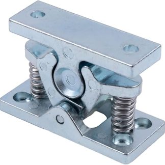 FACULX Zinc Alloy Door Holder Lock Buckle,Strong Touch Latch For Caravan,RV,Motorhome,Boat Spring Loaded Door Clamp Hardware(Zinc alloy)