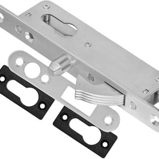KOTARBAU® Sliding Door Mortice Lock with Guide Bolt and Hook Trap Lock