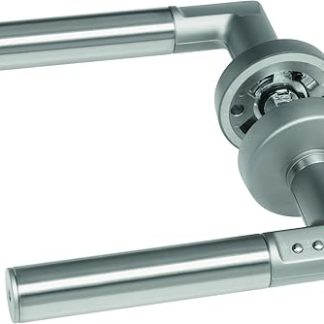 Assa Abloy Code A 492-08---12---6 Left-Hand Door Handle, Silver