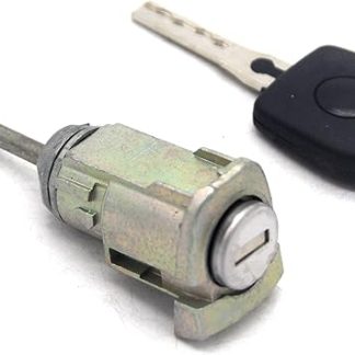 BIPANO FRONT LEFT DRIVER SIDE DOOR LOCK BARREL CYLINDER, for VW, for Passat B5 3B 3BG 1996-2005 LUPO 1998-2005 3BD837167 Door Lock Cylinder Barrel