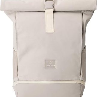 Johnny Urban Sac à Dos Roll Top Femmes & Hommes - Allen Medium - Backpack pour l'École, l'Université - Compartiment Ordinateur Portable 16 pouces - Hydrofuge