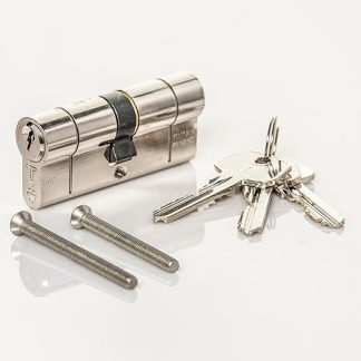 TSS High Security TS007 1 Star Euro Cylinder Lock, British Standard, Insurance Approved Barrel Lock and Key Sets. Supplied with 3 Keys. UPVC Door Locks. (35mm x 40mm (75mm Total))
