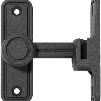 Barn Door Lock, Barn Door Lock, Barn Door Latch Heavy Duty 90/180 Degree Barn Door Latch Rust Proof Barn Door Latch Wear-resistant Hardware for Garage Door