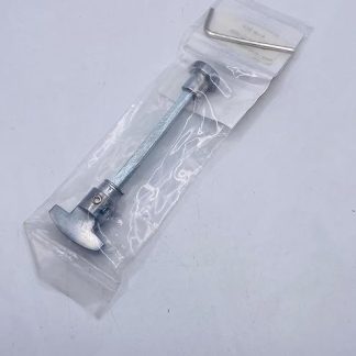 Architectural Hardware Replacement Bathroom Lock Door Handle Thumb Turn & Release Brushed Satin Chrome