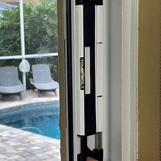 2-Pack TOUGHBOLT Double Deadbolt Sliding Patio Door, Child Safety, Home Security Lock with 3-Receiver Latches Included - Installation Required