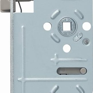 ABUS ES Universal S door mortise lock with coloured beard key silver D-58392
