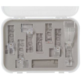 Комплект лапок для плоскошовного/цепного стежка (8 шт.), Bernette #5020405510