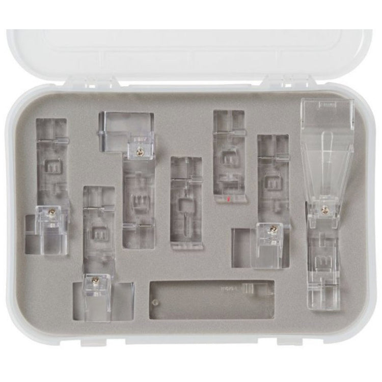 Комплект лапок для плоскошовного/цепного стежка (8 шт.), Bernette #5020405510