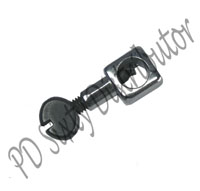 Игольчатый зажим, белый #6368