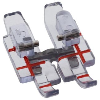 Прозрачная лапка для квилтинга 1/4 дюйма для системы IDT, Pfaff