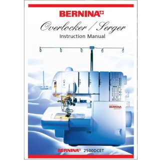 Руководство по эксплуатации Bernina 2500DCET