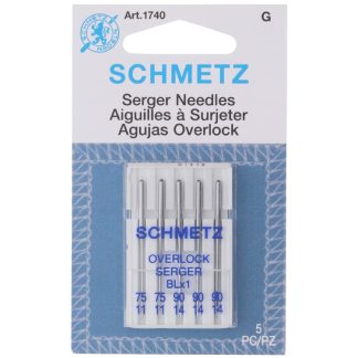Иглы Serger, Schmetz BLx1 (5 шт.)