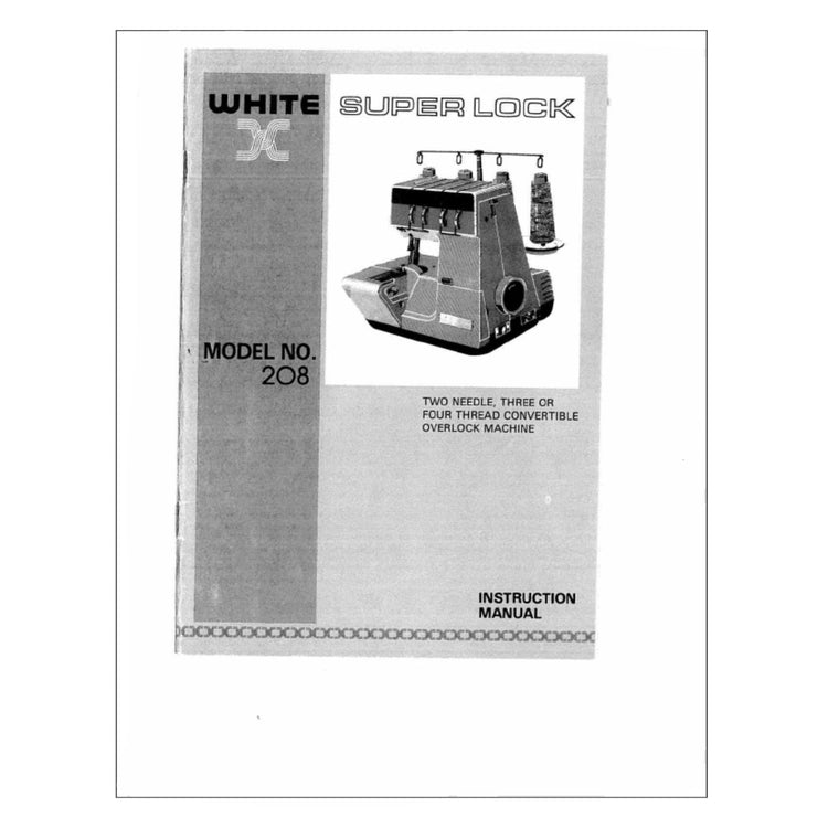 Руководство по эксплуатации White 208