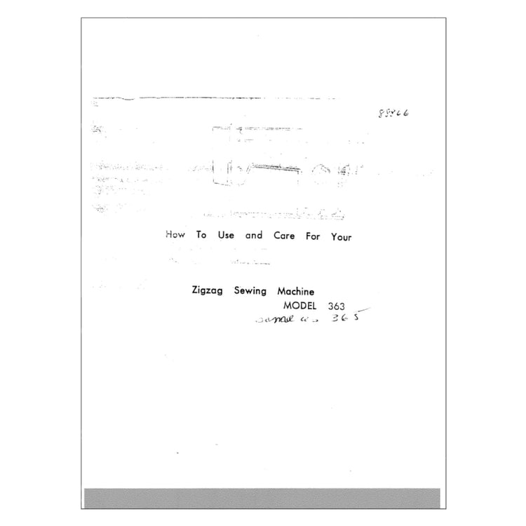 Руководство по эксплуатации White 363