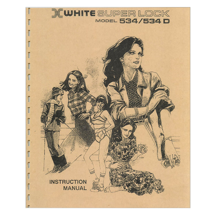 Руководство по эксплуатации оверлока White 534