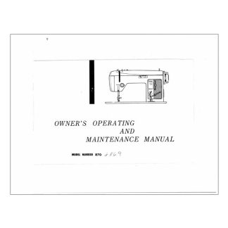 Руководство по эксплуатации White 869