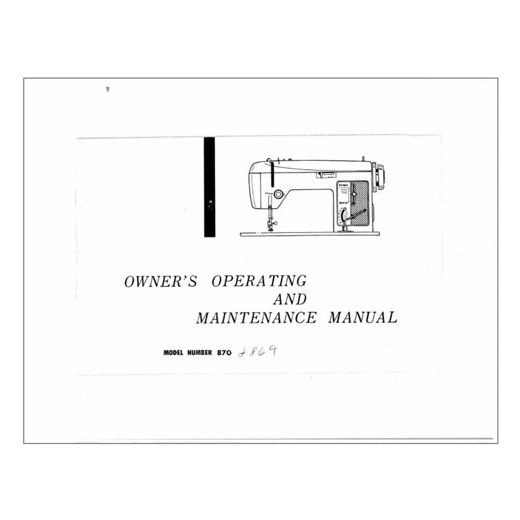 Руководство по эксплуатации White 869