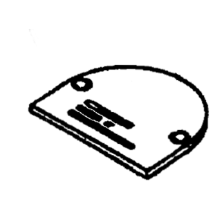 Горловая пластина, певец #GM207